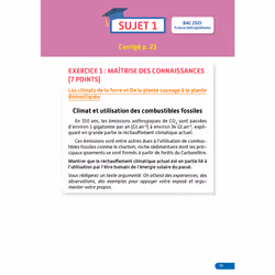 Annales Objectif BAC 2024 - Spécialité SVT (Broché)