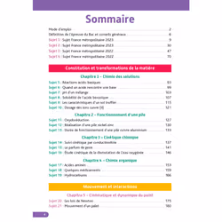 Annales Objectif BAC 2024 - Spécialité Physique-Chimie (Broché)