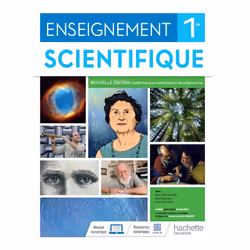 ISBN Enseignement scientifique 1re - Livre élève - Ed. 2024, Éducatif, Français, 256 pages