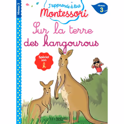 ISBN J'apprends à lire Montessori - CP niveau 3 : Sur la terre des kangourous, Éducatif, Français, 32 pages