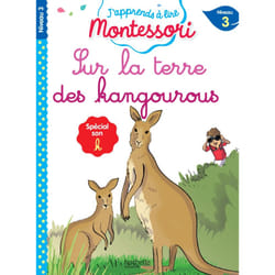 J'apprends à lire Montessori - CP niveau 3 : Sur la terre des kangourous (Broché)