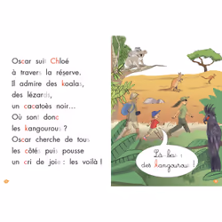 J'apprends à lire Montessori - CP niveau 3 : Sur la terre des kangourous (Broché)