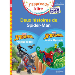 Disney - Spécial DYS (dyslexie) - 2 Histoires de Spider-Man Niveau débutant (Broché)