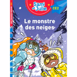ISBN Sami et Julie Roman CE2 - Le monstre des neiges, Éducatif, Français, 64 pages