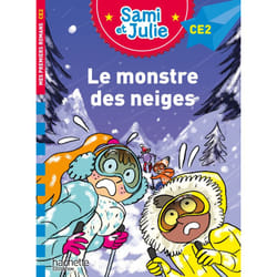 Sami et Julie Roman CE2 - Le monstre des neiges (Broché)