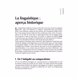 Fondamentaux - Introduction à la linguistique française