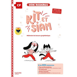 Kit et Siam - Méthode de lecture CP - Guide ressources - Ed. 2024 (Broché)