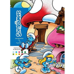 Livres dactivités - Livre de coloriage Les Schtroumpfs Coloriages mystères
