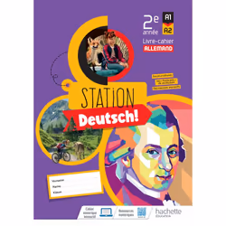 ISBN Station Deutsch! Allemand 2e année - Livre-cahier élève - Ed. 2024, Éducatif, Français, 144 pages