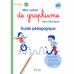 ISBN Mon cahier d'écriture Istra MS - Guide pédagogique - Ed. 2024, Éducatif, Français, 48 pages