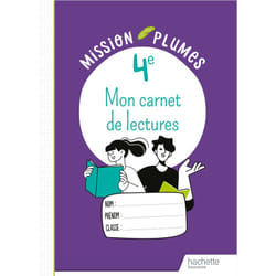 Mon Carnet de lectures 4e - Cahier élève