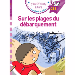 ISBN Sami et Julie CE1 Sur les plages du débarquement, Éducatif, Français, 32 pages