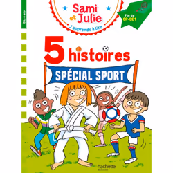 ISBN Sami et Julie Fin CP- CE1 5 histoires Spécial sport, Éducatif, Français, 160 pages