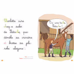 J'apprends à lire Montessori - Niveau 2 : À cheval, Charlotte ! (Broché)
