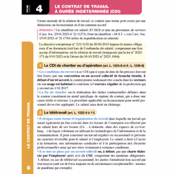 Top'Actuel Droit du travail 2024-2025 (Broché)