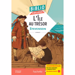 ISBN Bibliocollège - L'île au trésor, Éducatif, Français, 192 pages