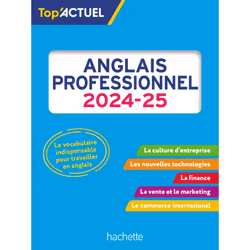 ISBN Top'Actuel Anglais professionnel 2024 - 2025, Éducatif, Français, 64 pages