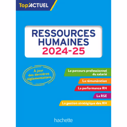 ISBN Top'Actuel - Ressources Humaines (RH) 2024-2025, Éducatif, Français, 64 pages