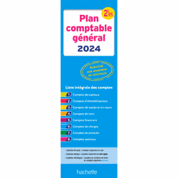 ISBN Plan comptable général PCG 2024/2025 (autorisé aux examens et concours), Éducatif, Français, 28 pages