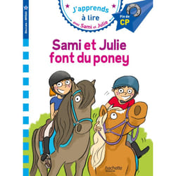 Sami et Julie CP niveau 3 Sami et Julie font du poney (Broché)
