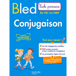 ISBN BLED Ecole Primaire Conjugaison Du CE1 au CM2, Éducatif, Français, 64 pages
