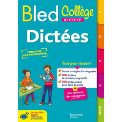 BLED Collège Dictées (Broché)
