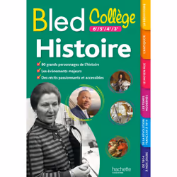 ISBN BLED Collège Histoire, Éducatif, Français, 288 pages