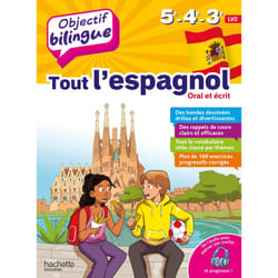 Objectif bilingue Tout l'espagnol 5e-4e-3e (Broché)