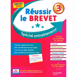 ISBN Réussir le Brevet 2025, Éducatif, Français, 240 pages