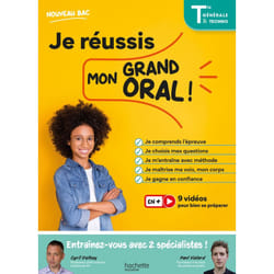 JE REUSSIS MON GRAND ORAL TLE GENERALE & TECHNO. EDITION 2025, Delhay Cyril