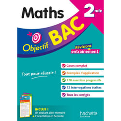 Objectif BAC Maths 2nde (Broché)