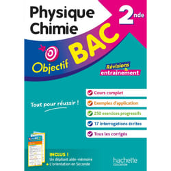 Objectif BAC Physique-Chimie 2nde (Broché)