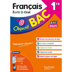 FRANCAIS ECRIT + ORAL 1RE. EDITION 2025, Rossignol Sofia