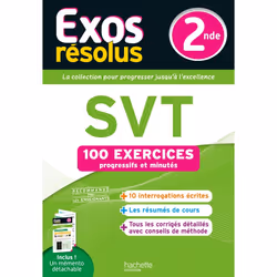 ISBN Exos résolus - SVT 2nde, Éducatif, Français, 224 pages