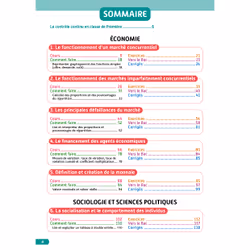 Objectif BAC 1re spécialité SES BAC 2025 (Broché)