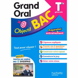 ISBN Objectif BAC Tle spécialité Grand Oral, Éducatif, Français, 144 pages