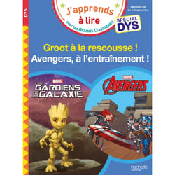 Marvel - Spécial DYS (dyslexie) - Avengers, à l'entraînement ! / Groot à la rescousse (Broché)