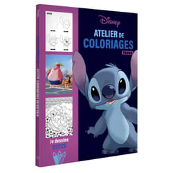 Hachette Heroes DISNEY TEENS - Atelier de coloriages - Je dessine Stitch