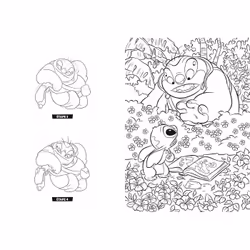 Hachette Heroes DISNEY TEENS - Atelier de coloriages - Je dessine Stitch - Vue supplémentaire 3