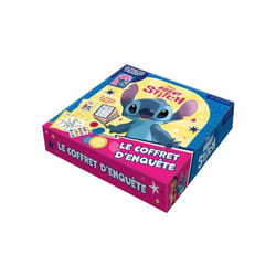 Coffret denquête - Disney - Agent Stitch - Roman inédit - Énigmes - Accessoires
