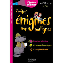 Petites énigmes trop malignes - Du CP au CE1 - Cahier de vacances 2021 (Broché)