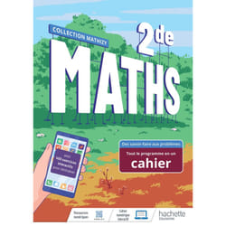 Mathématiques 2nde - Livre cahier - Ed. 2022 (Broché)