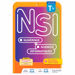 ISBN Numérique et Sciences Informatiques Tle Spécialité - Livre élève - Ed. 2022, Éducatif, Français, 352 pages