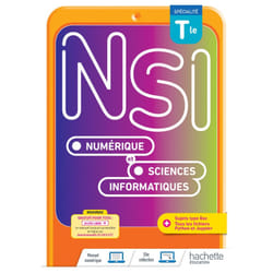 Numérique et Sciences Informatiques Tle Spécialité - Livre élève