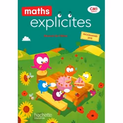 ISBN Maths Explicites CM1 - Livre élève - Ed. 2020, Éducatif, Français, 192 pages