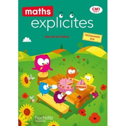 Maths Explicites CM1 - Livre élève - Ed. 2020 (Broché)
