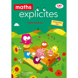 Maths Explicites CM1 - Cahier élève - Ed. 2020 (Broché)