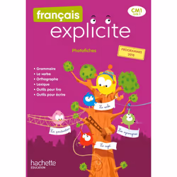 ISBN Français Explicite CM1 - Photofiches - Ed. 2020, Éducatif, Français, 168 pages