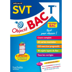 Objectif Bac - Spécialité SVT Term (Broché)