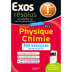 Exos Résolus Spécialité Physique Chimie Terminale (Broché)